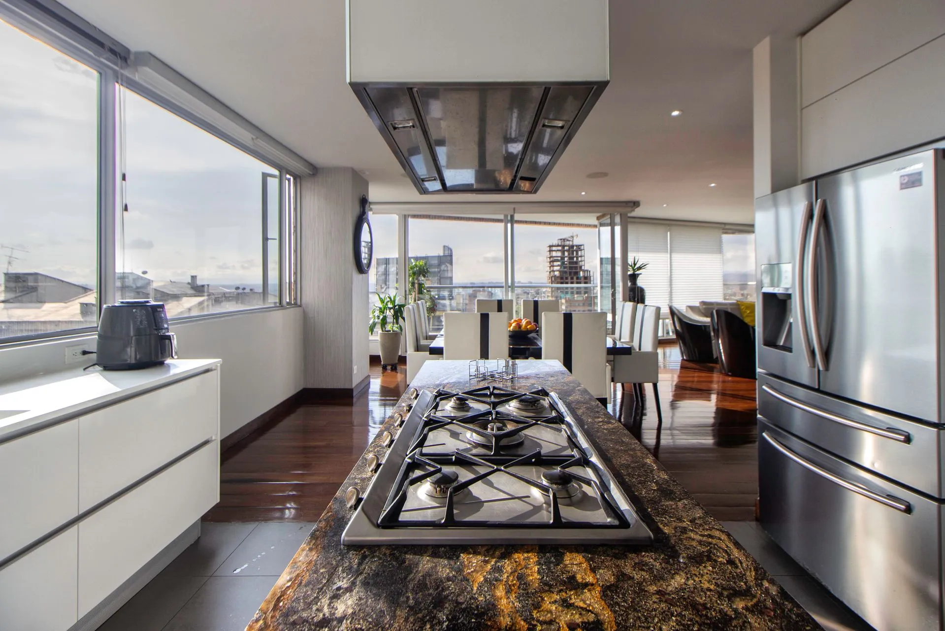 Deep cleaning in progress — detailed kitchen cleaning