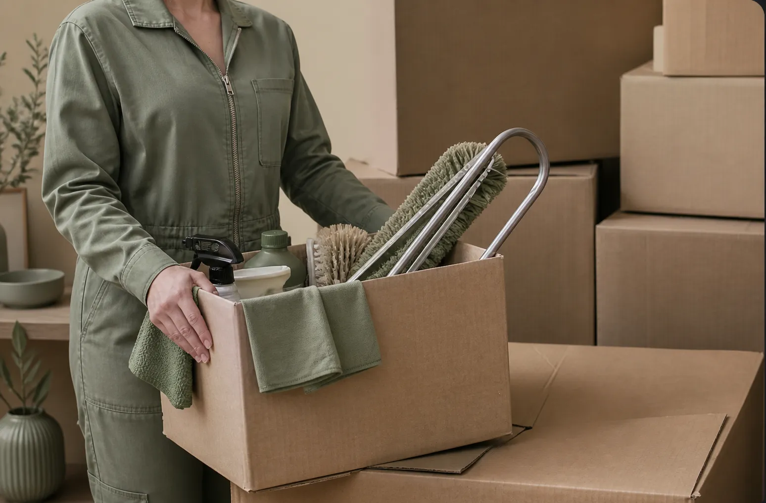 Move-in and move-out cleaning service
