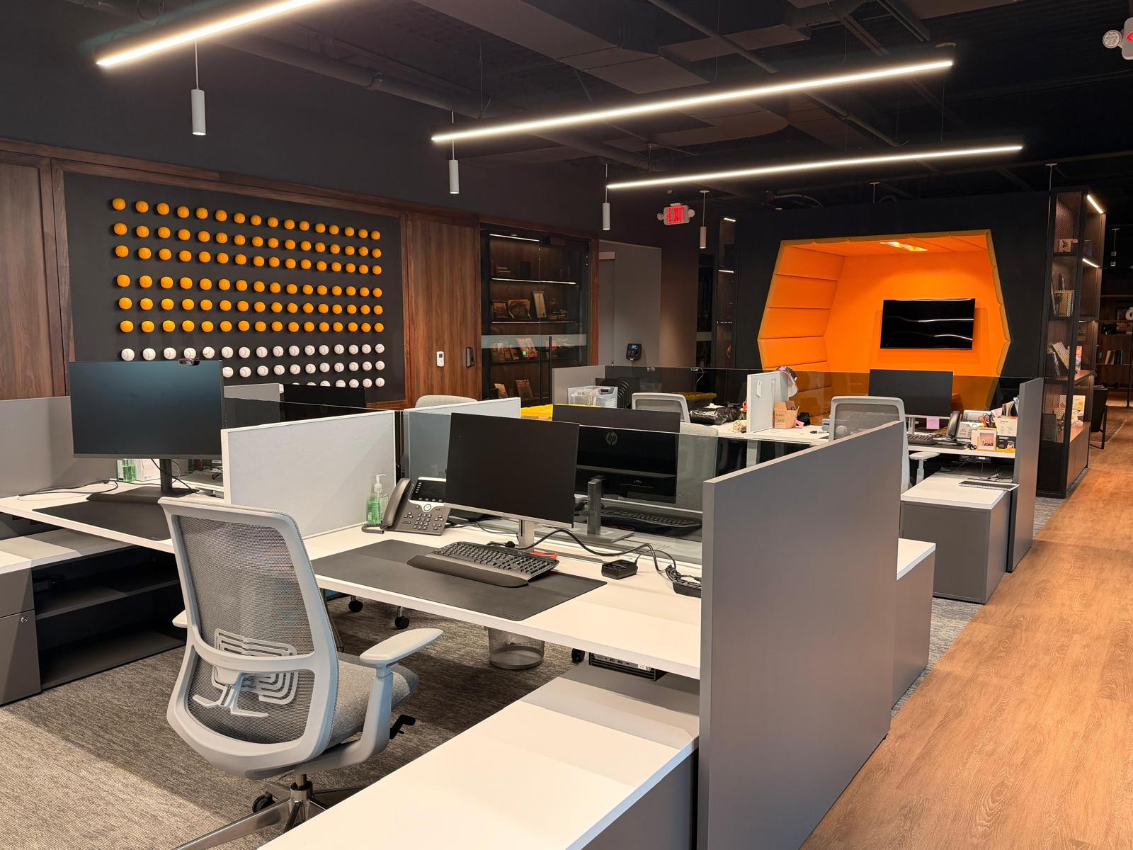Players Alliance office spaces and common areas served twice weekly
